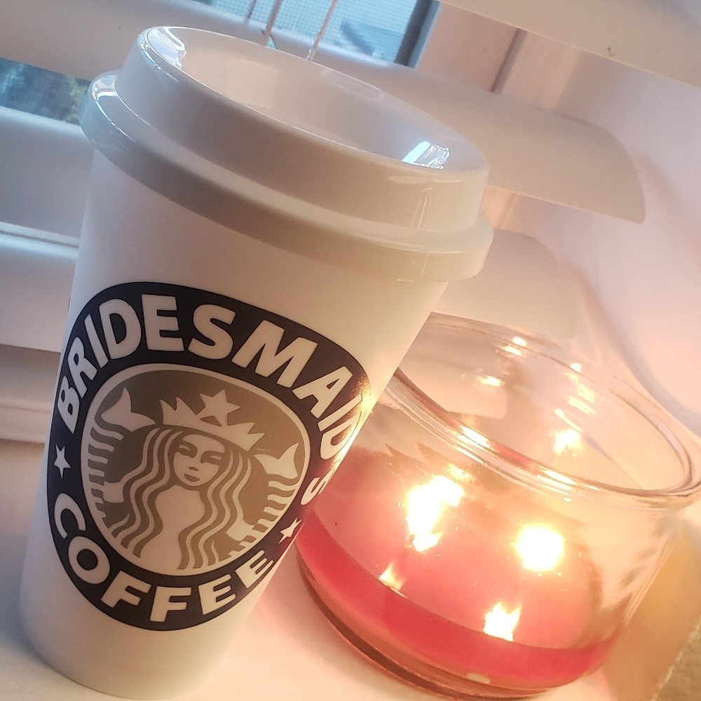 Bridal Gifts Decals Starbucks, Bridesmaid,Bride